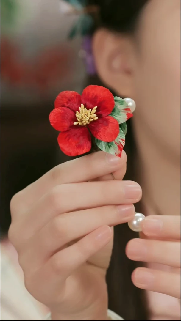 刺绣湘传礼纯手工胸针