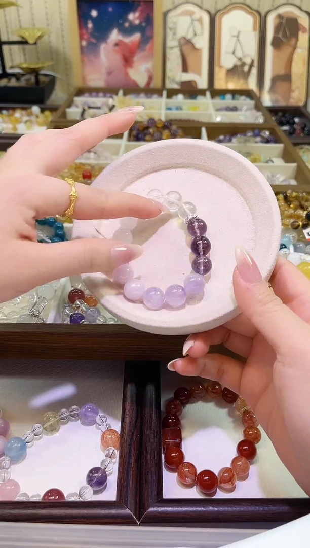 未镶嵌手串水晶6