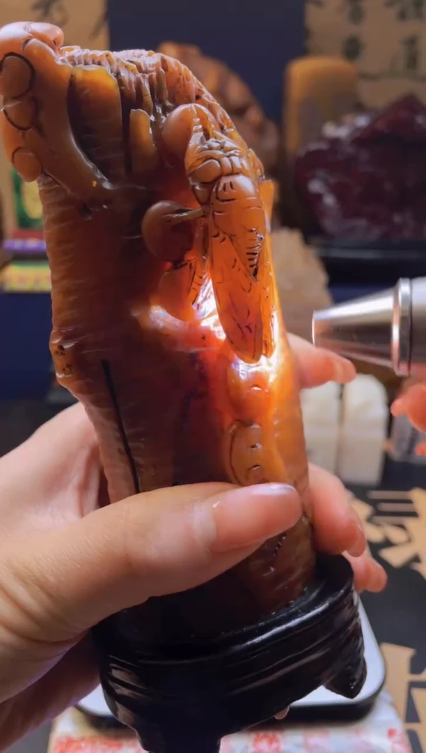 【闪购商品】寿山石印石田黄知足常乐