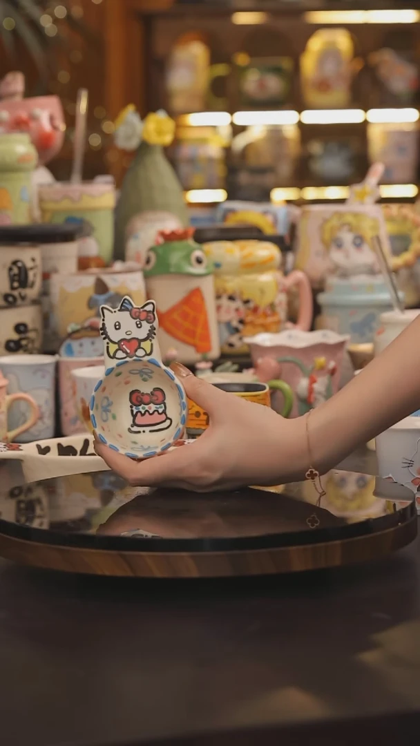 景德镇釉下彩绘设计师款式陶瓷