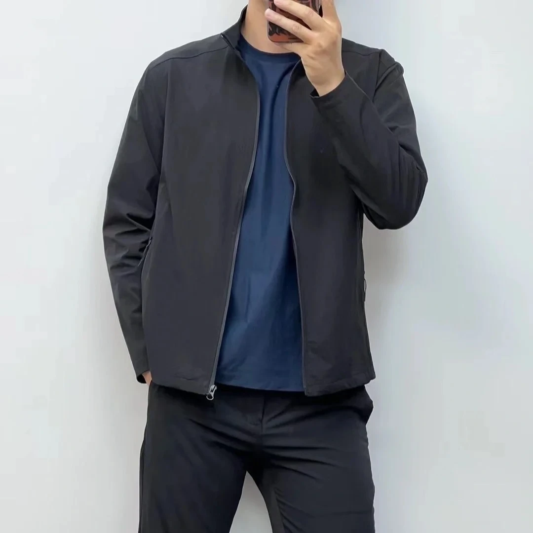 【小吴言】男士春季新款防风防水透气四面弹户外休闲夹克外套