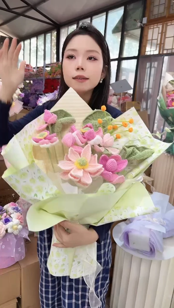 非遗手工定制花束，孤品清仓！！