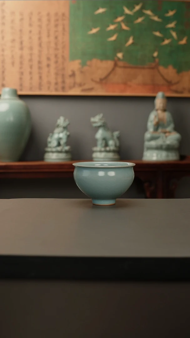 【闪购商品】杯原产地原矿  束口盏