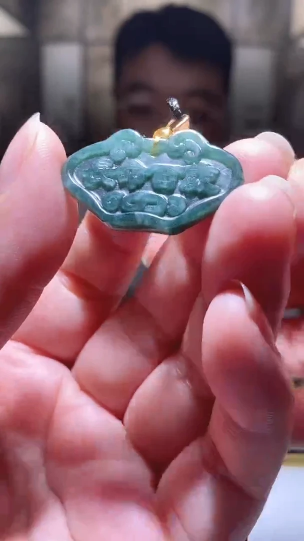 颈饰未镶嵌翡翠11.24天然翡翠A货2（商品多样性发货）