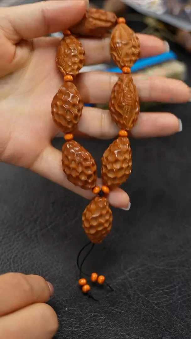 橄榄核手串/手链九林精品核雕