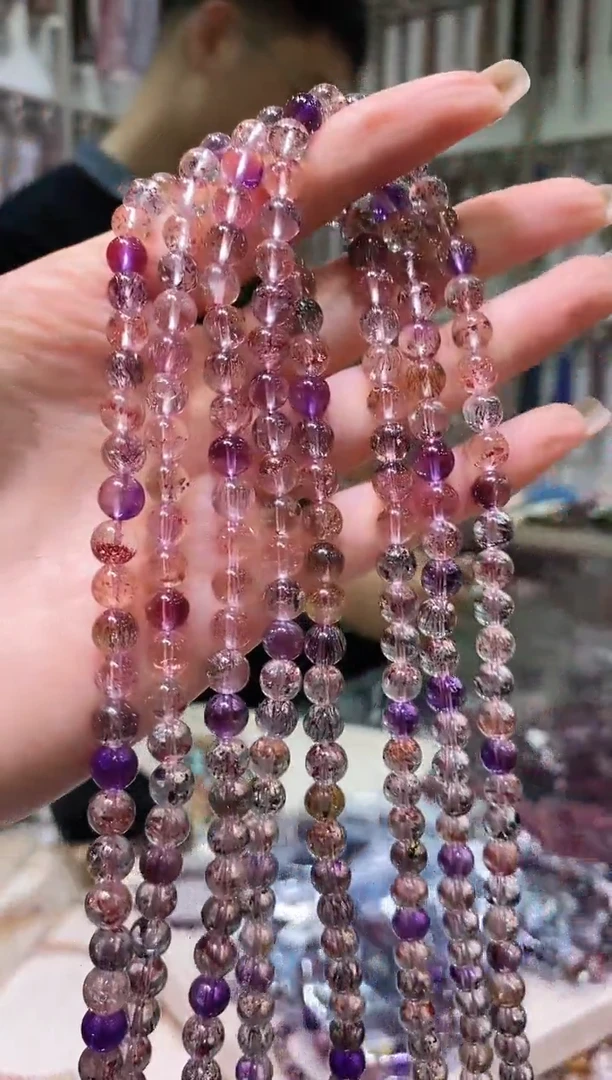 水晶手链未镶嵌46多样性发其一毒液超七6+