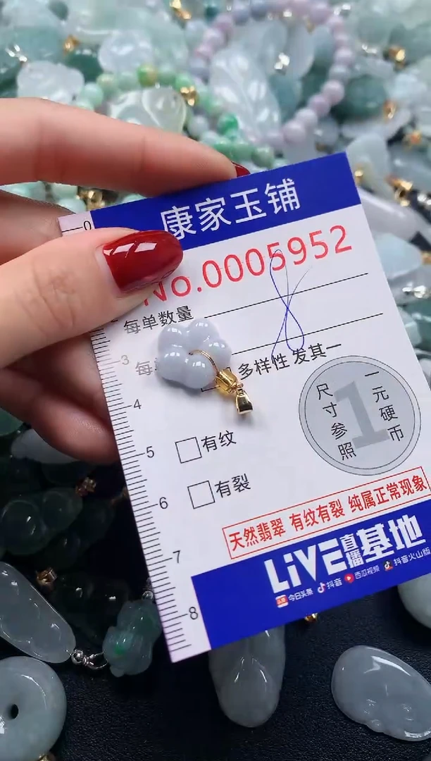 颈饰未镶嵌翡翠5952