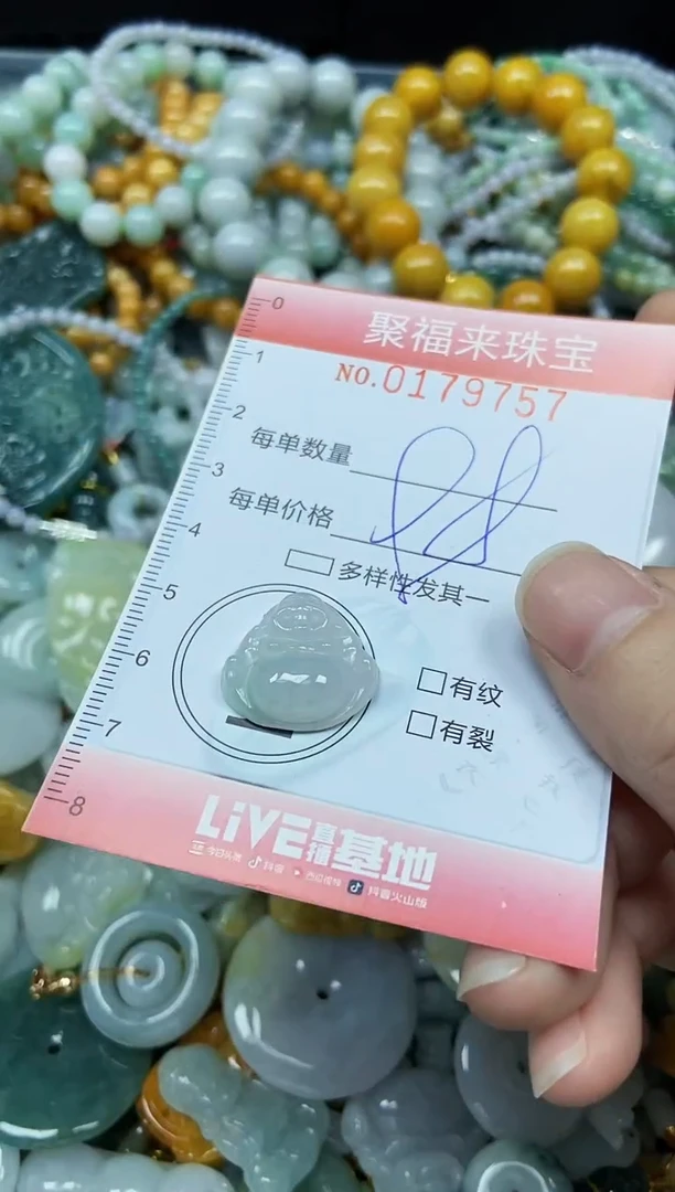 翡翠未镶嵌颈饰闪购0179757