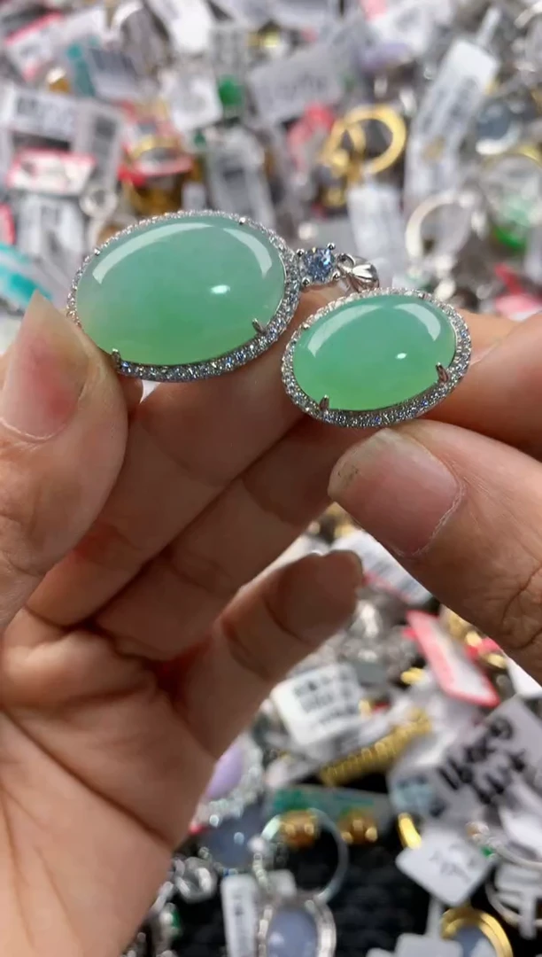 银S925镶嵌戒指翡翠11-11-11---1