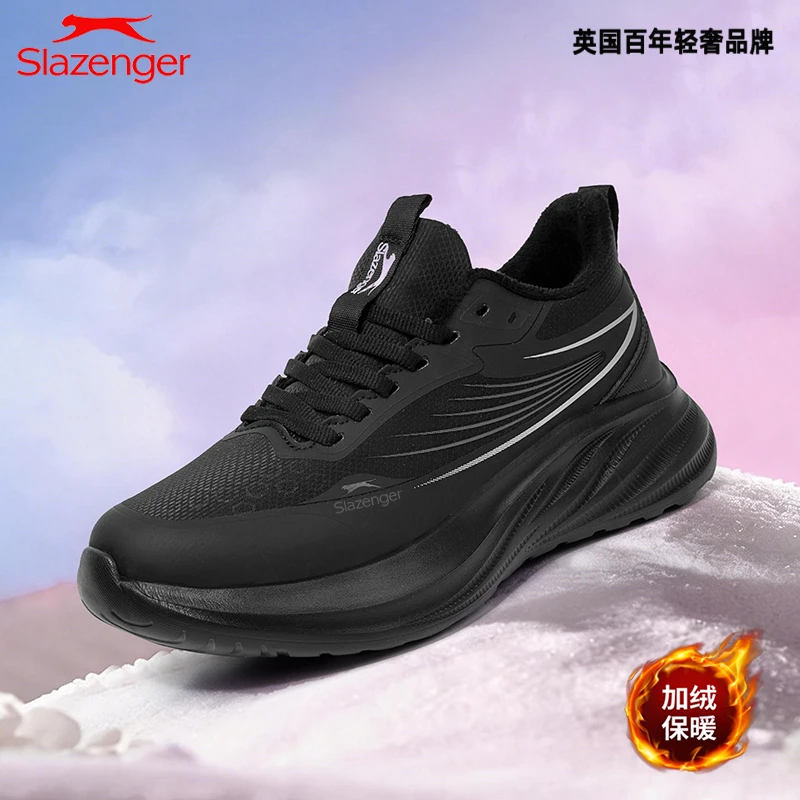 【英国Slazenger】百年轻奢品牌冬季新款户外加绒加厚百搭跑鞋W17