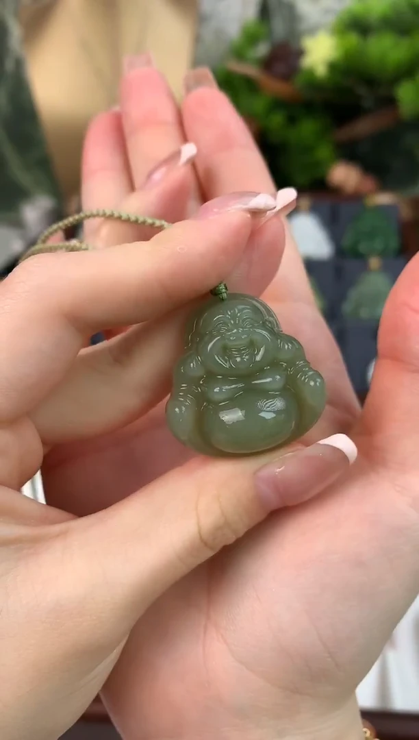 颈饰未镶嵌和田玉吊坠30mm