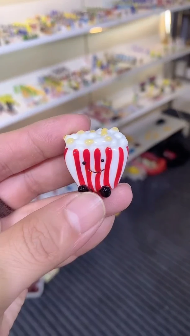 手工艺品琉璃爆米花
