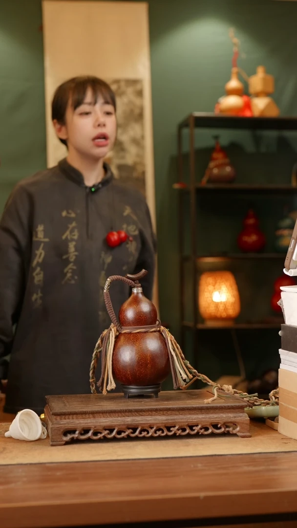 182号精品天然大漆酒葫芦一物一拍~