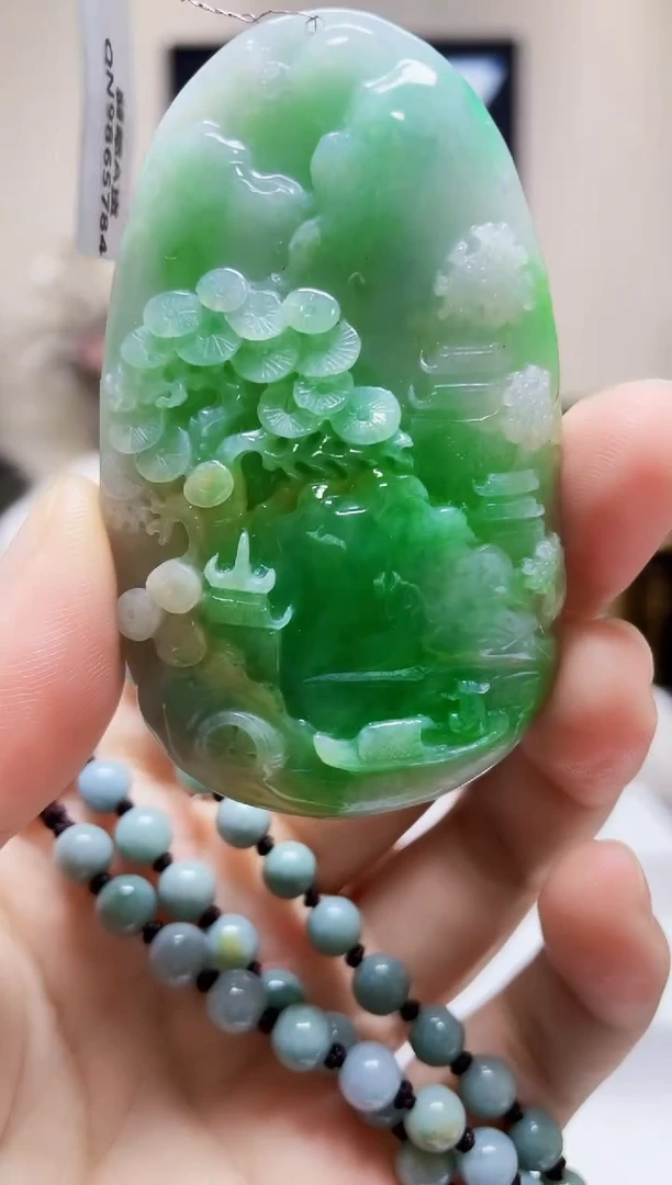 未镶嵌定制翡翠吊坠189