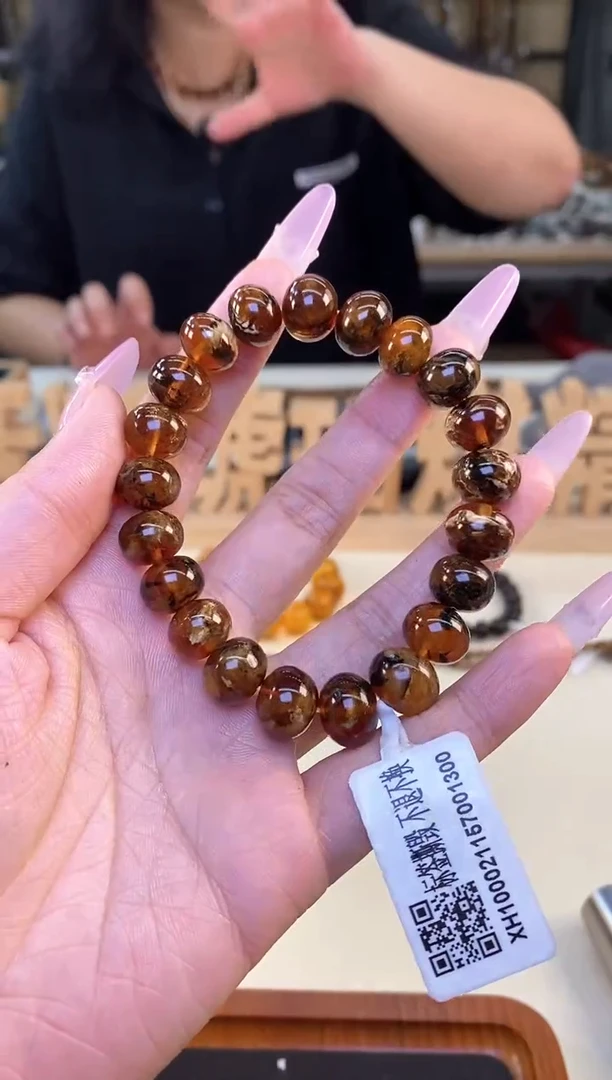 未镶嵌琥珀裸石抚顺琥珀11花蜡多样性发货