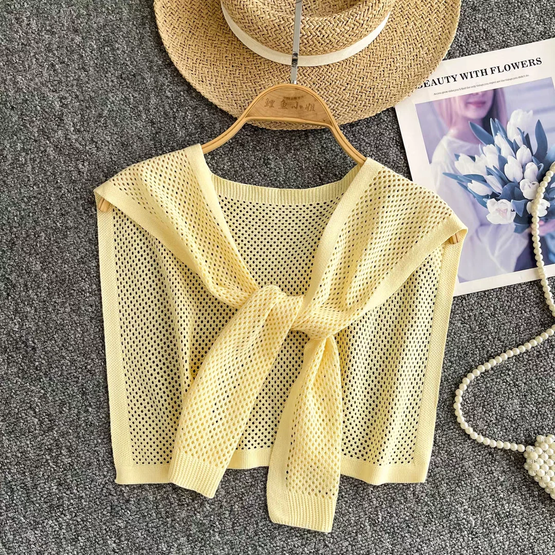 百搭气质针织时尚休闲经典披肩