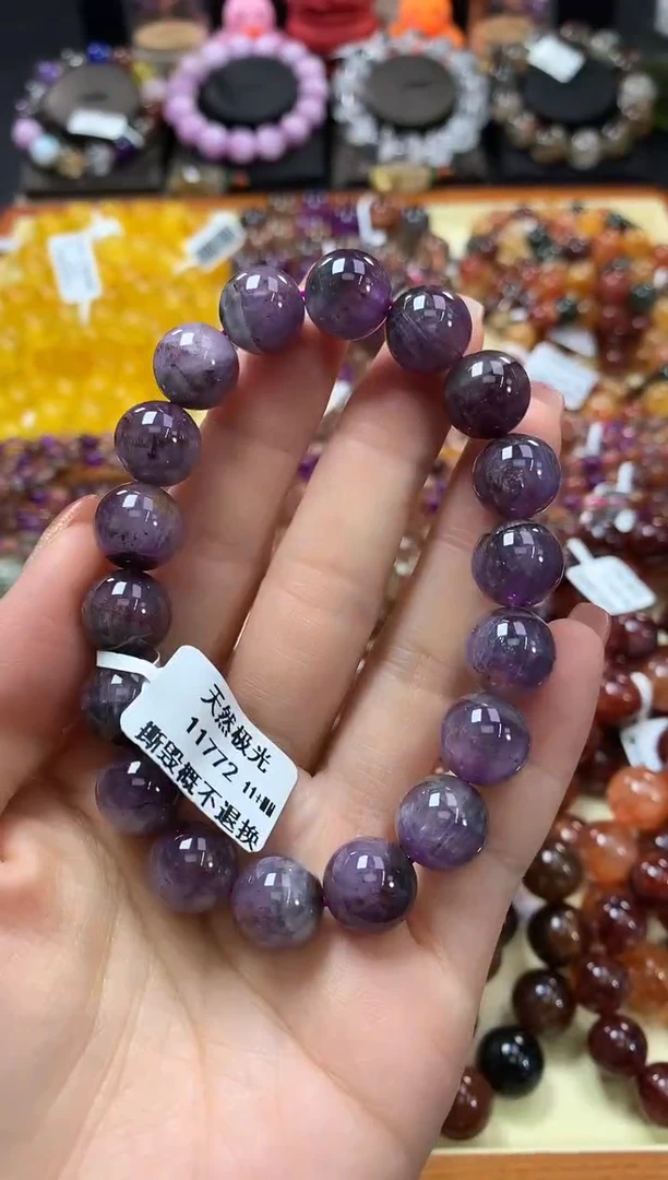 未镶嵌手链水晶11*