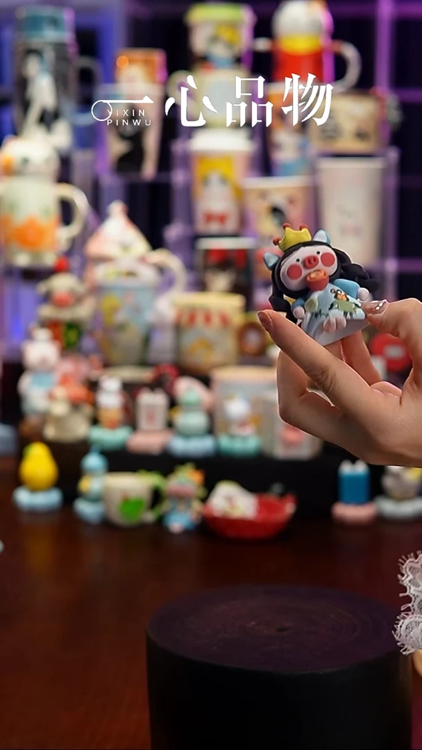 杯子瓷不***了Y134景德镇手工手绘杯子摆件