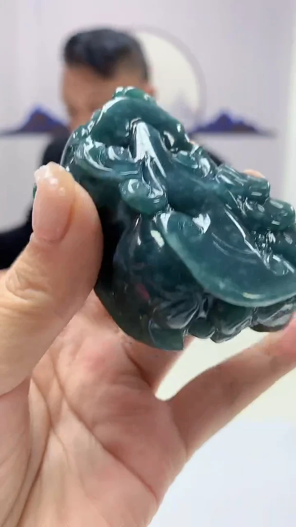 【闪购商品】定制翡翠未镶嵌4969ms-毛货275貔貅