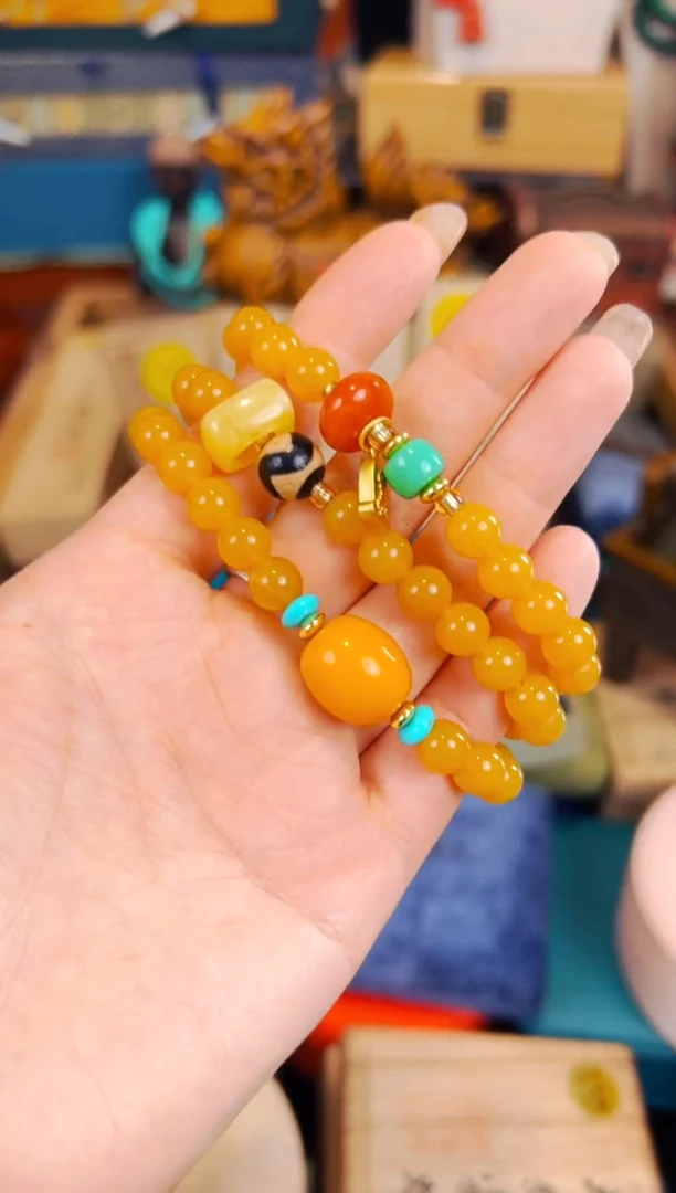 未镶嵌颈饰蜜蜡兰妹专属高端链接63