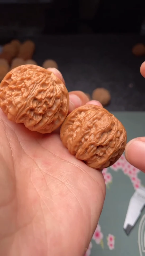 把件文玩核桃a15  白狮子 39尺