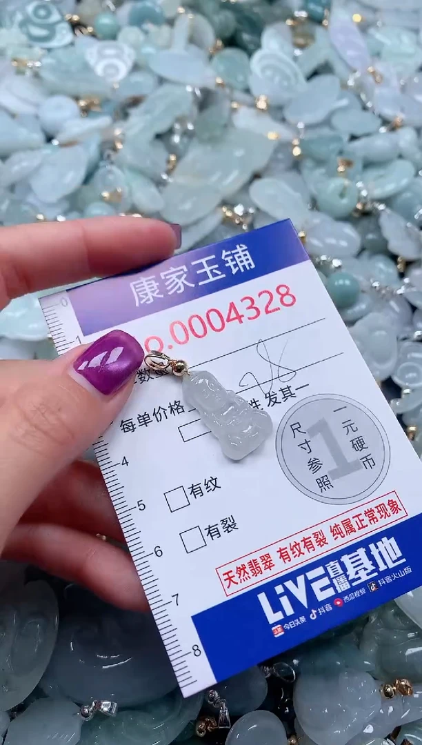 颈饰未镶嵌翡翠4328