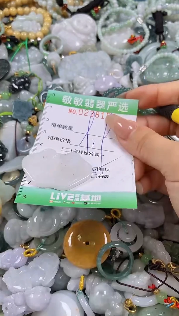 翡翠未镶嵌颈饰闪购0238159