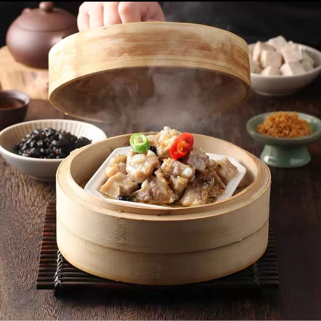 广式点心排骨250g/盒方便速食猪排肉粤式带芋头排骨懒人菜品