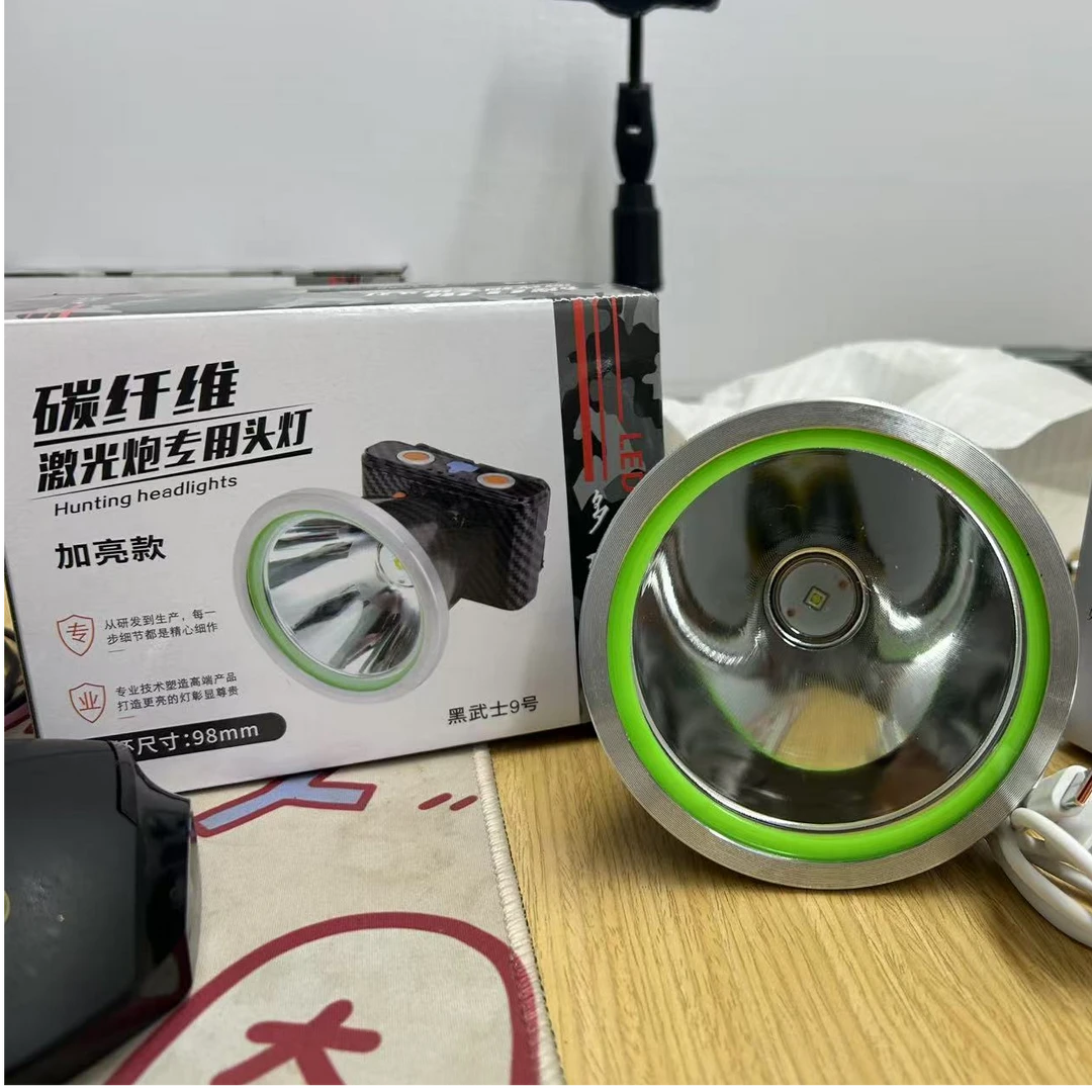 新款头灯铭旭头灯c90头灯锂电强光充电超亮头戴式专用超轻灯