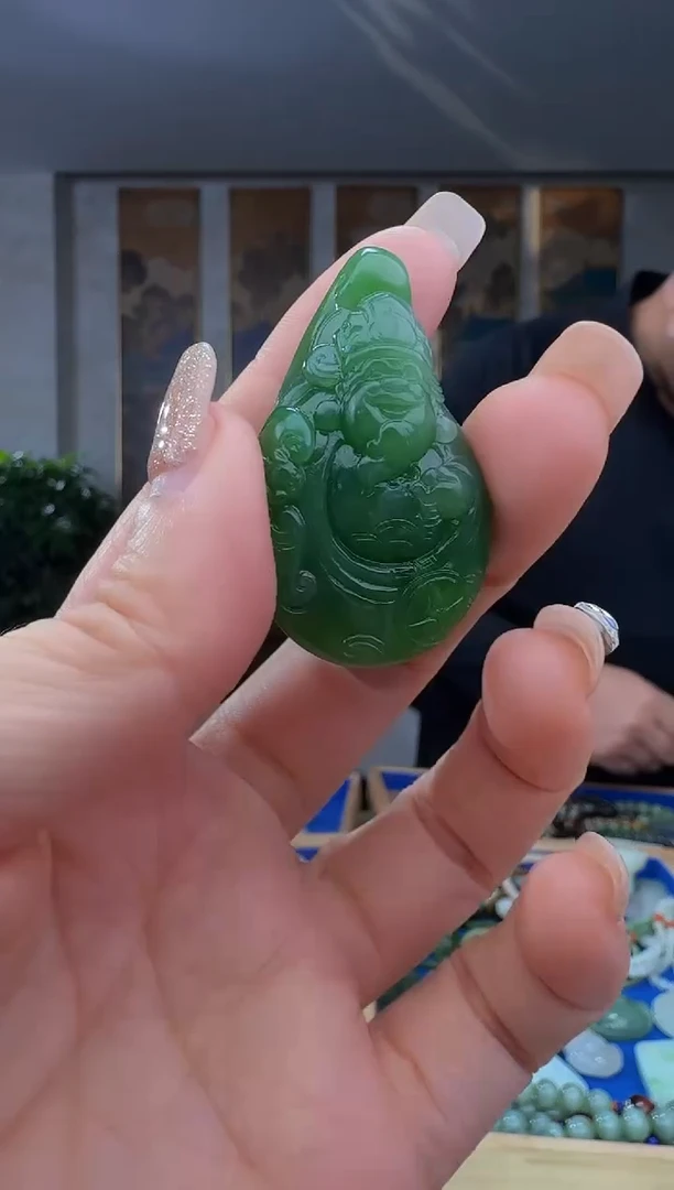 颈饰未镶嵌和田玉拍一发一