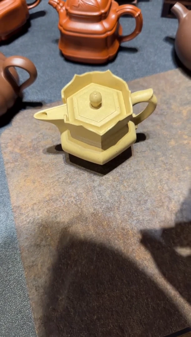 茶壶紫砂一*本绿小僧帽