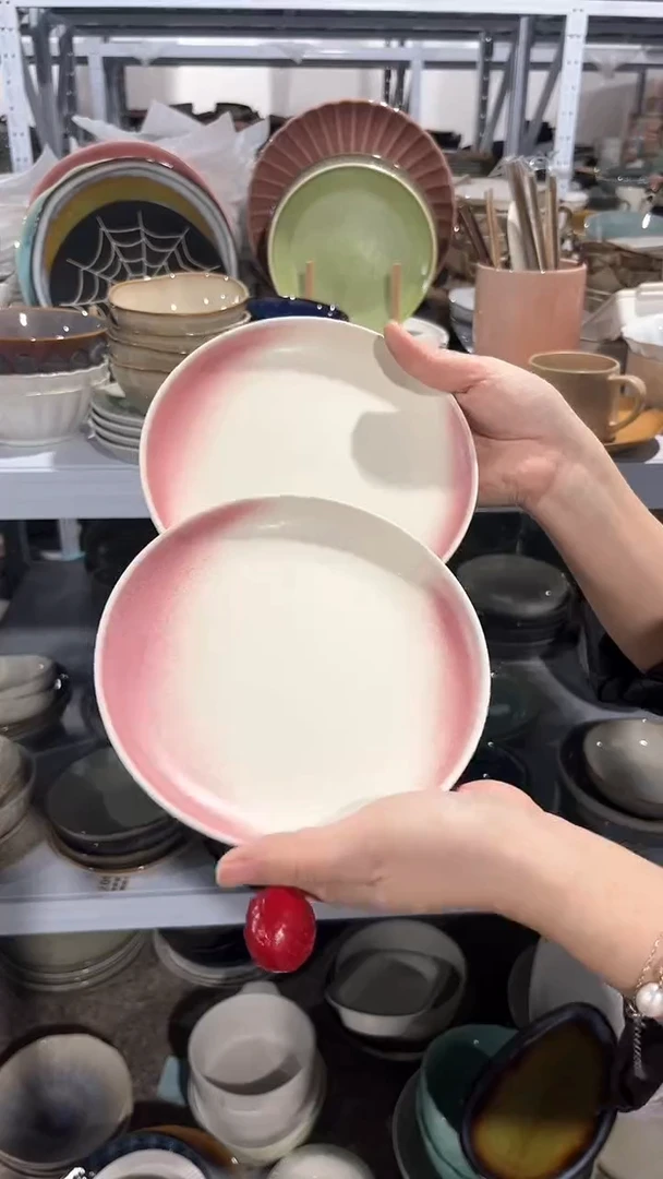 【闪购商品】瓷片外贸尾货瑕疵满20包邮X2 新品吐骨碟