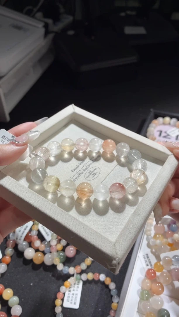 未镶嵌手链水晶七**倩132号多样性发一C 11+