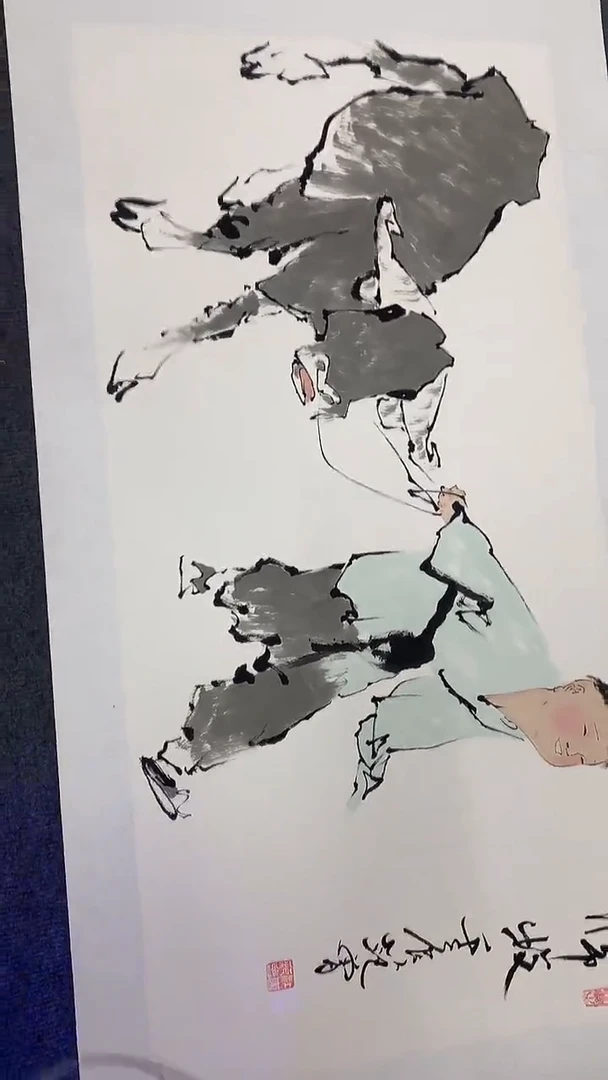 横款精品三尺人物