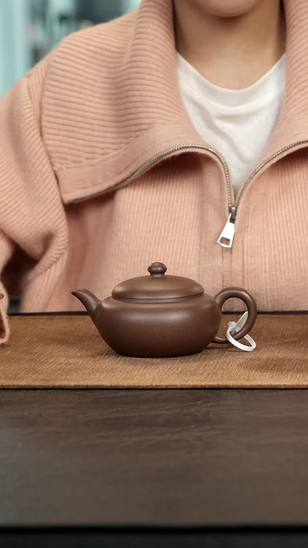 茶壶紫砂玉笠天青泥220cc