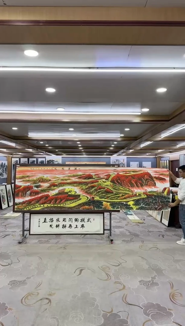 绘画一王红兵-小丈二-山水国画