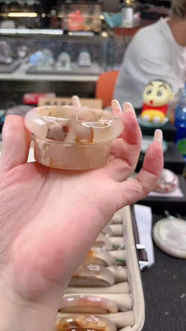 未镶嵌手镯石英质玉57圈口 （赠品镯心）3751616