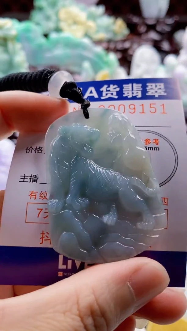 吊坠(不含链)未镶嵌翡翠1