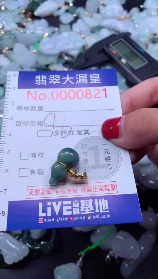 颈饰未镶嵌翡翠821