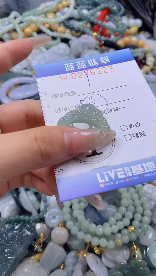 翡翠未镶嵌颈饰闪购0276223多样性发其一