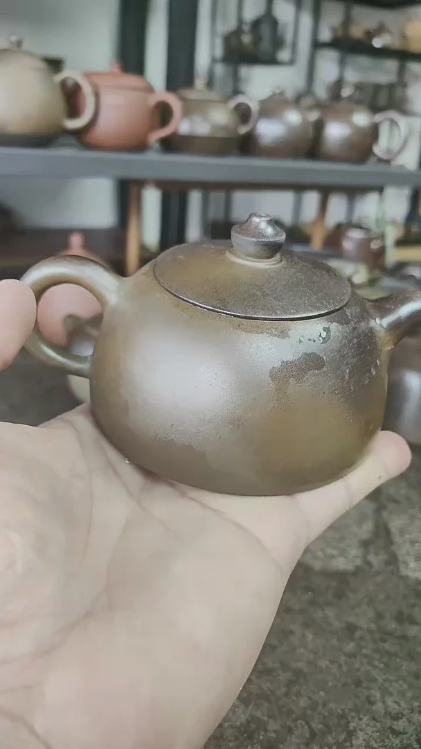 半月壶 200毫升 柴烧完品