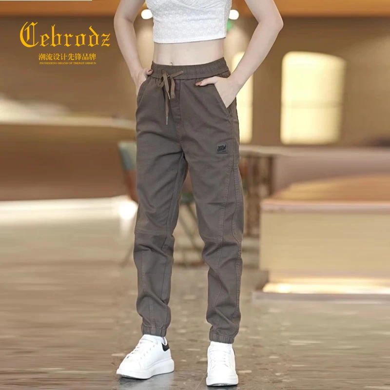 法国Cebrodz男裤2025秋季男士工装裤潮流直筒裤休闲裤运动时尚