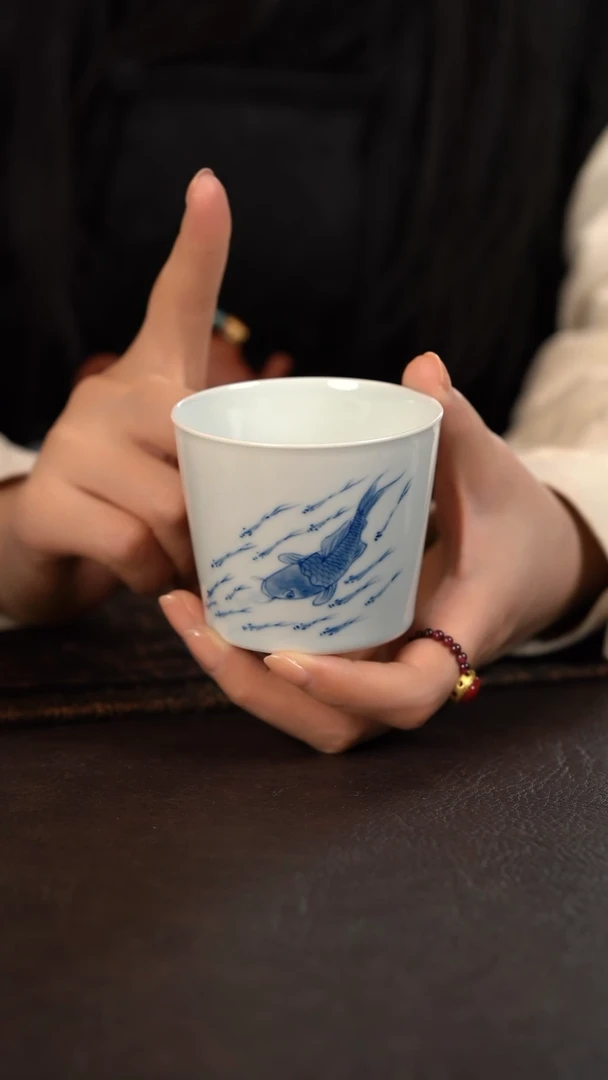 【闪购商品】杯HLX陶瓷鲶鱼冰桶杯