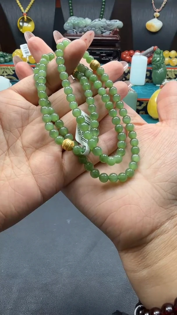 颈饰未镶嵌和田玉KR01