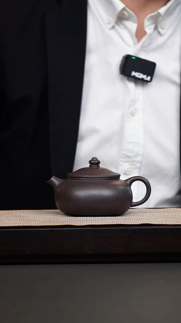 茶壶紫砂天青寒江
