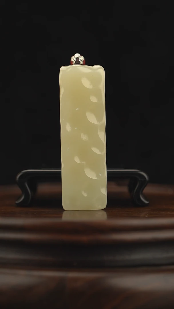 玉【小奶酪】天然玉石手把件