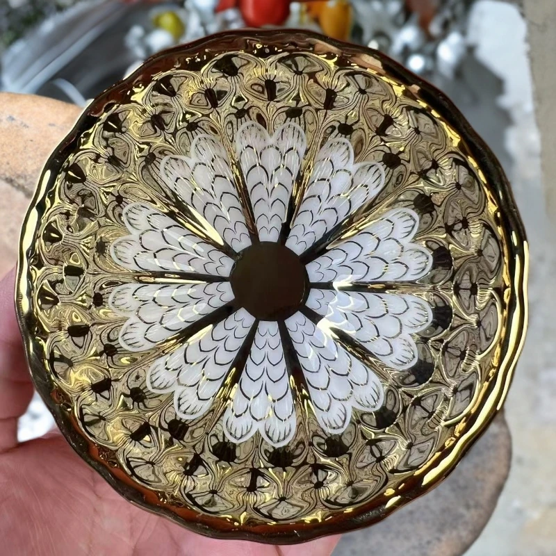 手工茶器 金玉满堂【龙鳞】主人杯b