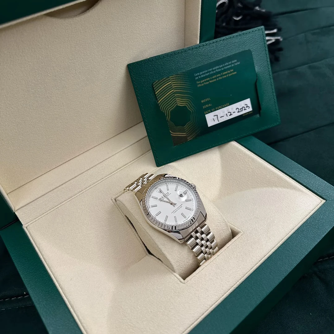 全新/官方正品/日志系列/白盘/表径41mm/全自动机械/男表-Reloj