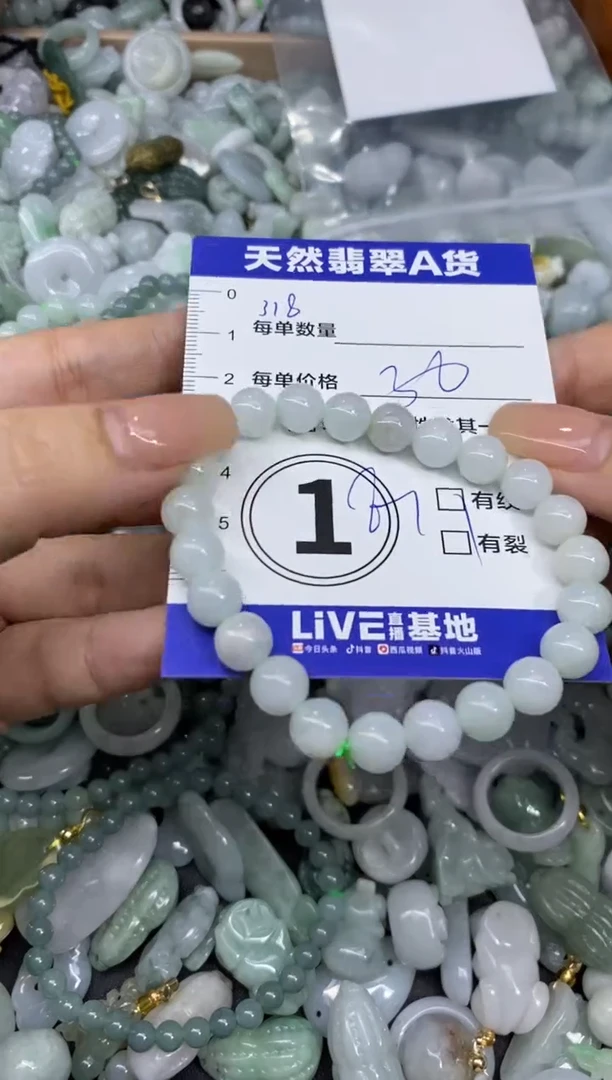 颈饰未镶嵌翡翠天然翡翠A货批量多样性发一件