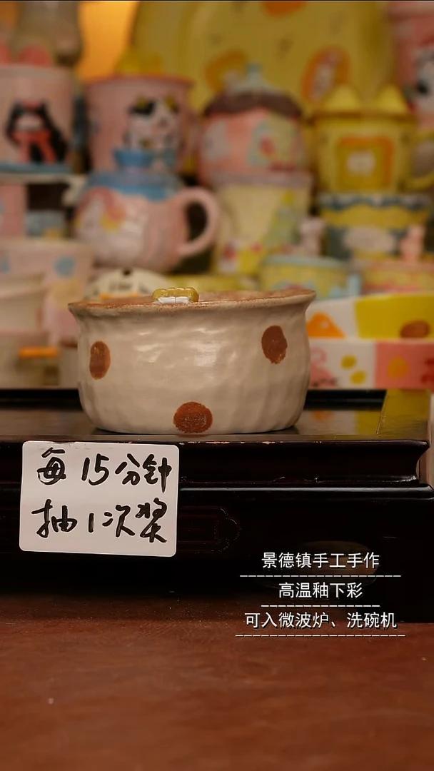 摆件陶景德镇一休瓷屋手作